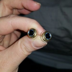 Slate blue harmony earrings